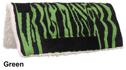 Tough1 Acrylic Zebra Saddle Pad