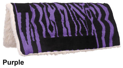 Tough1 Acrylic Zebra Saddle Pad
