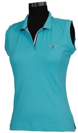 TuffRider Ladies S/L Tech Polo Shirt