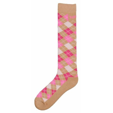 TuffRider Neon Argle Socks