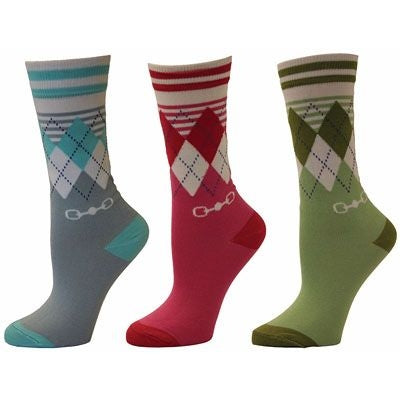 TuffRider Childs Dixie Argyle Socks