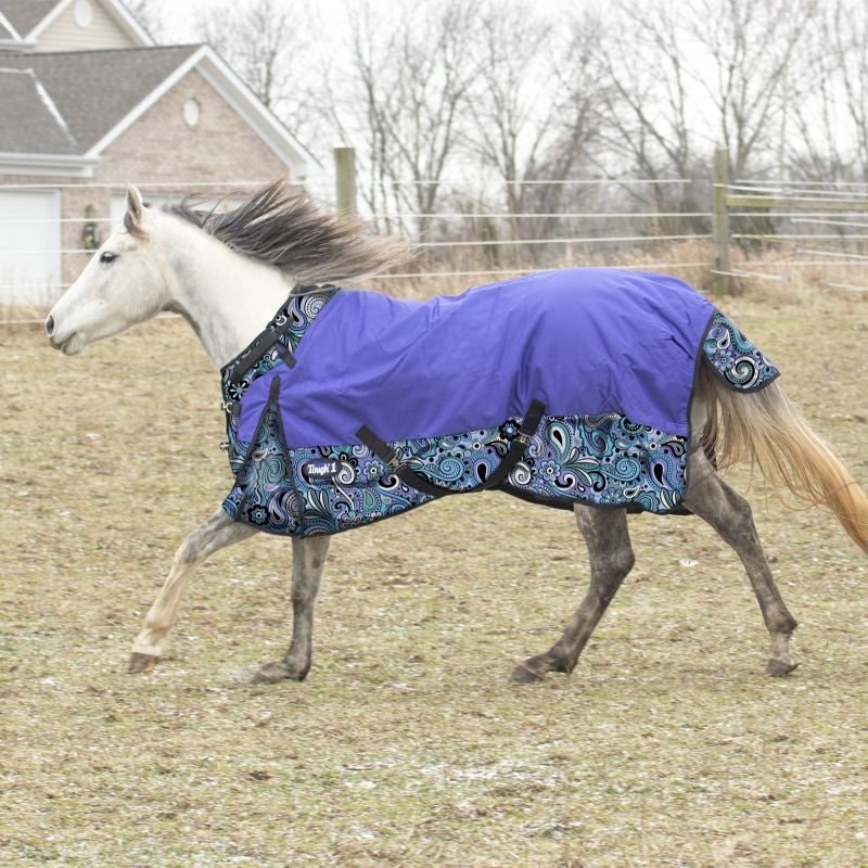 Tough1 1200D Paisley Shimmer Turnout Sheet