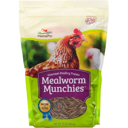 Manna Pro Mealworm Munchies Poultry Treat