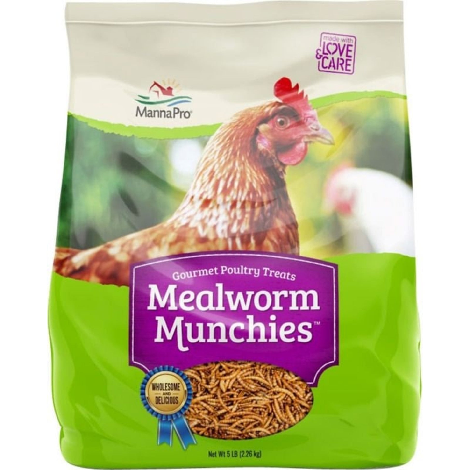 Manna Pro Mealworm Munchies Poultry Treat
