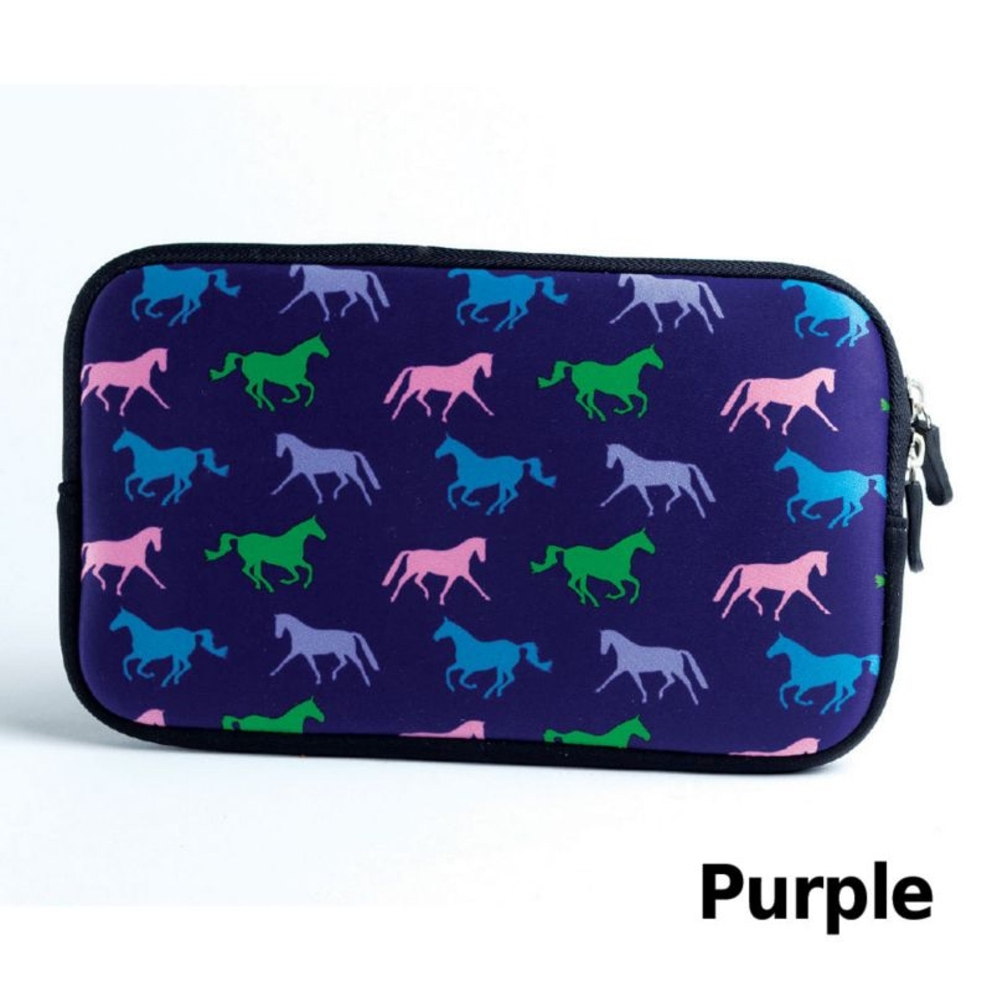 Tek Trek Neoprene Pencil CaseBk/Wh