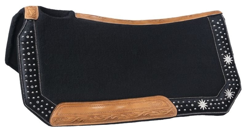 Silver Royal High Noon Wool Contour Saddle Pad
