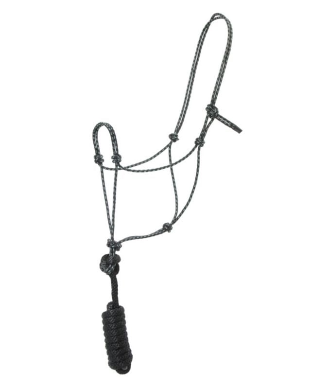 Basic Poly Rope Halter with Lead– StateLineTack