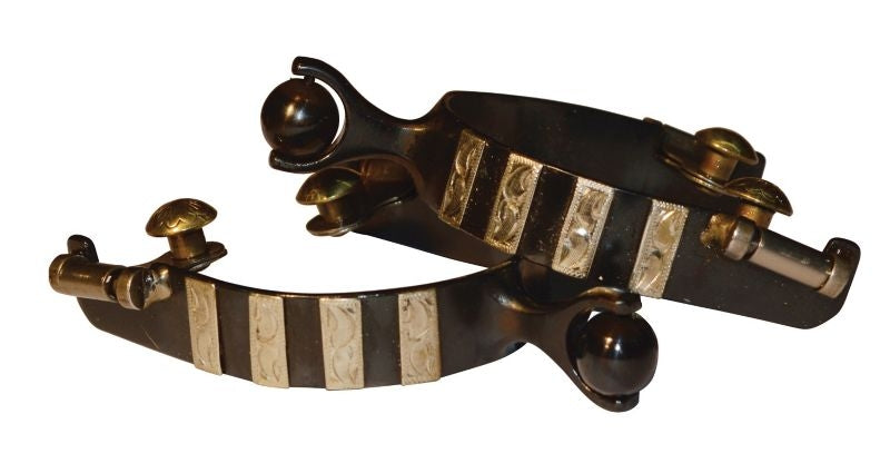 Reinsman Charmayne James Silver Bar Bell Spurs