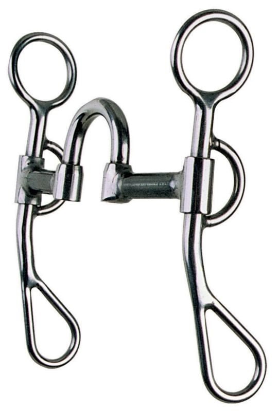 Reinsman Argentine Snaffle Med Port Correction Bit