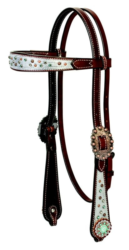Weaver Montana Sky Browband Headstall