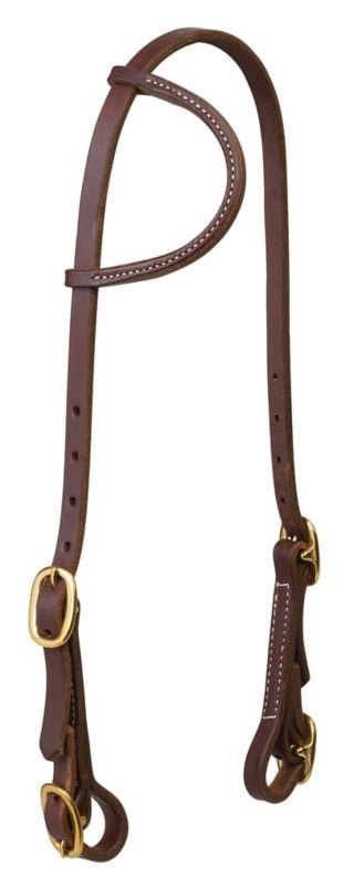 Weaver Working Cowboy Sliding Ear Headstall