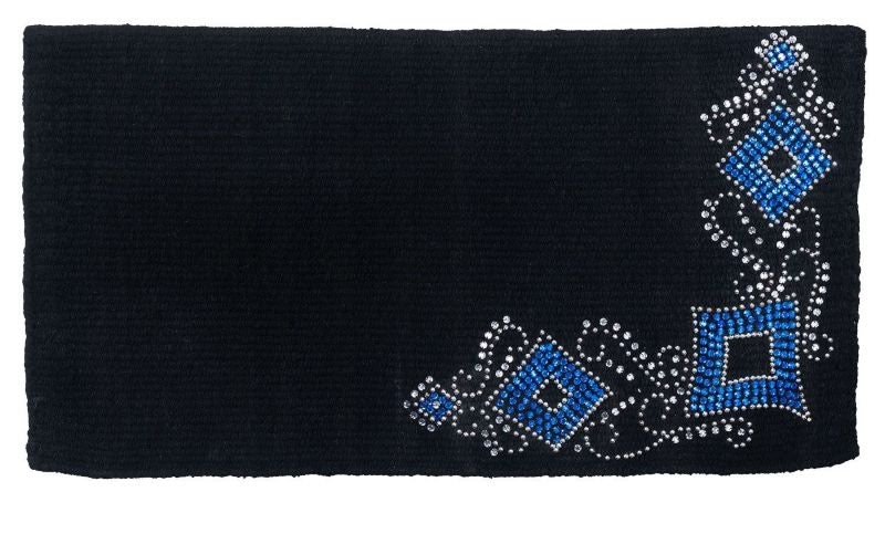 Tough1 Diamond Crystal NZ Wool Saddle Blanket