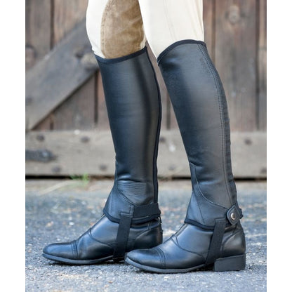 Dublin Flexi Leather II Half Chaps