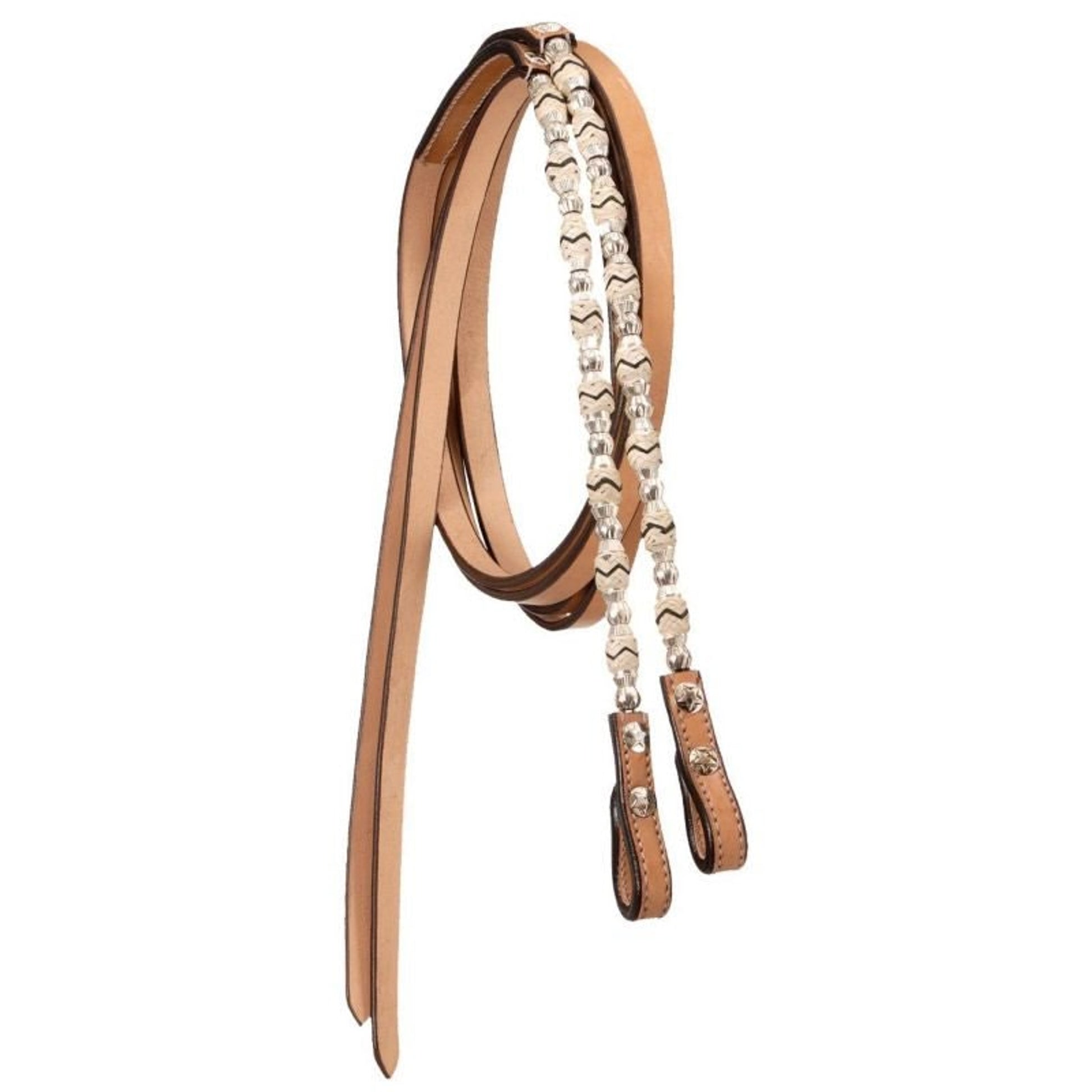 Royal King Rawhide/Ferruled Show Reins