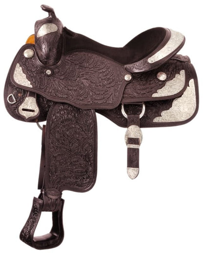 Silver Royal Premium Oak Classic Trim Show Saddl