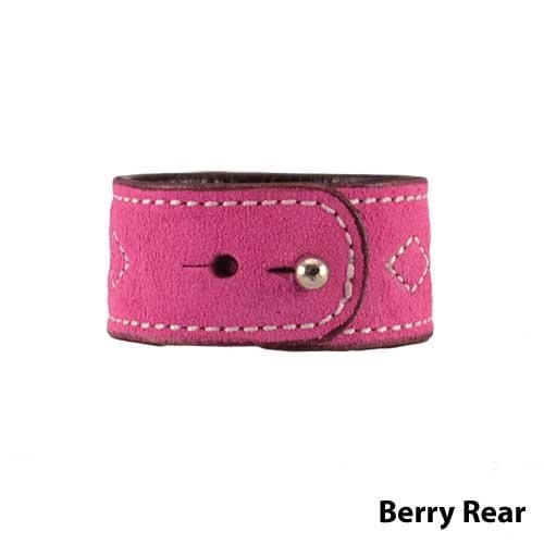 Rebecca Ray Designs Bridle Stitch Suede Cuff