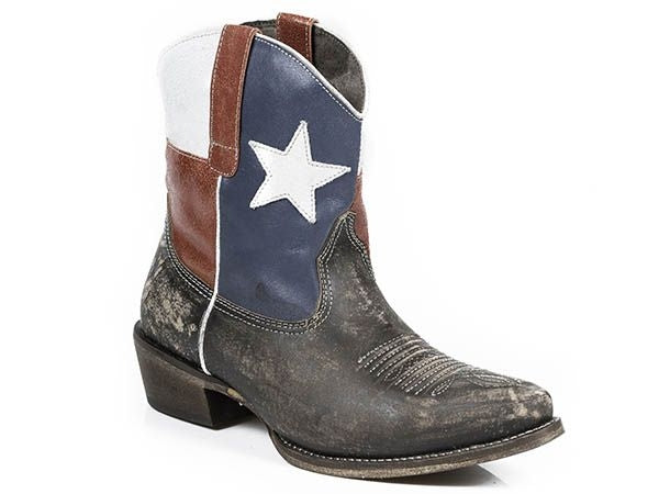 Roper Ladies Texas Beauty Snip Shorty Boot