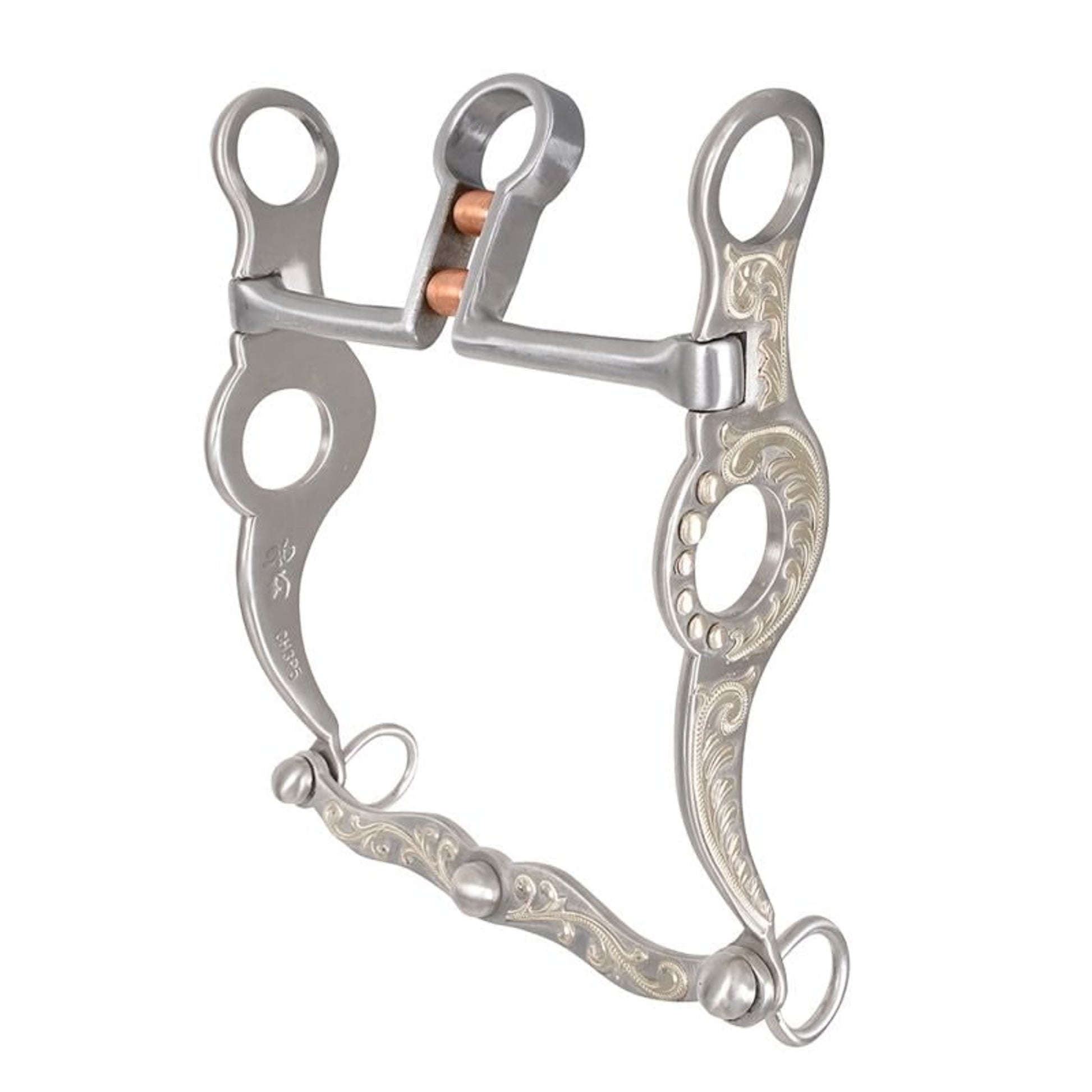 Les Vogt Cowhorse 2 3/4in Keyhole Dbl Roller Bit