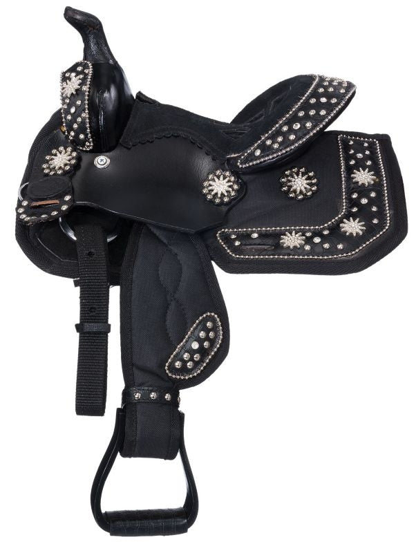 Tough1 Spur Rowel Conchos Mini Saddle Pkg