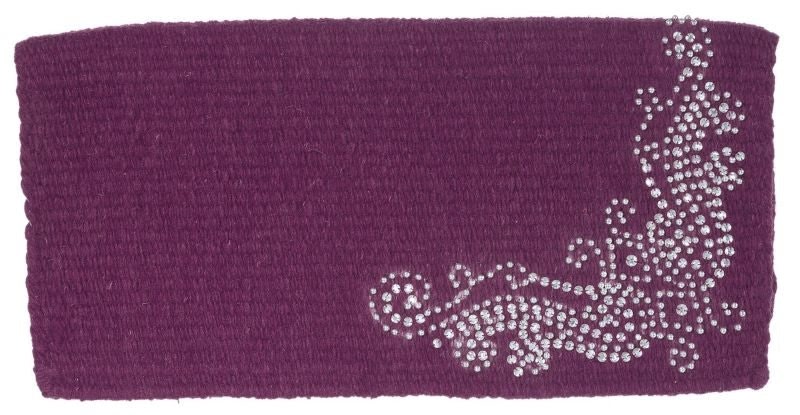 Tough1 Ornate Wool Mini Saddle Blanket