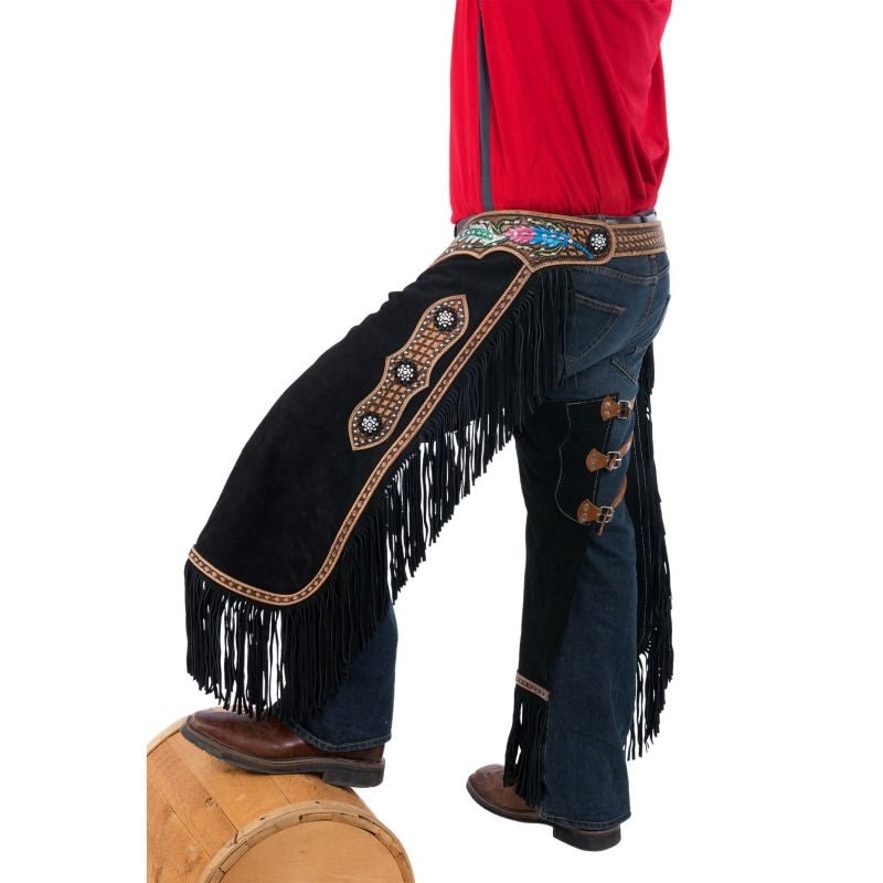 Tough1 Delilah Collection Suede Chinks