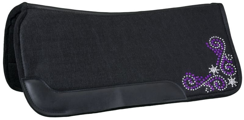 Tough1 Contour Felt Saddle Pad with Spur Rowel