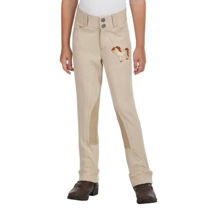 Huntley Childs Pony Embroidered Riding Pant