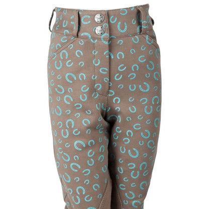 Huntley Childs Brown Horse Shoe Riding Pant