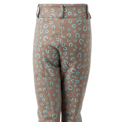 Huntley Childs Brown Horse Shoe Riding Pant