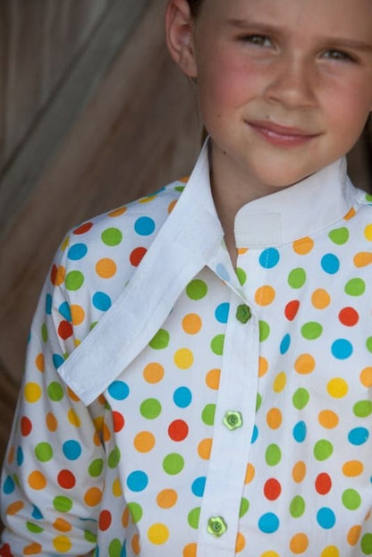 Huntley Childs Polka Dot Riding Shirt