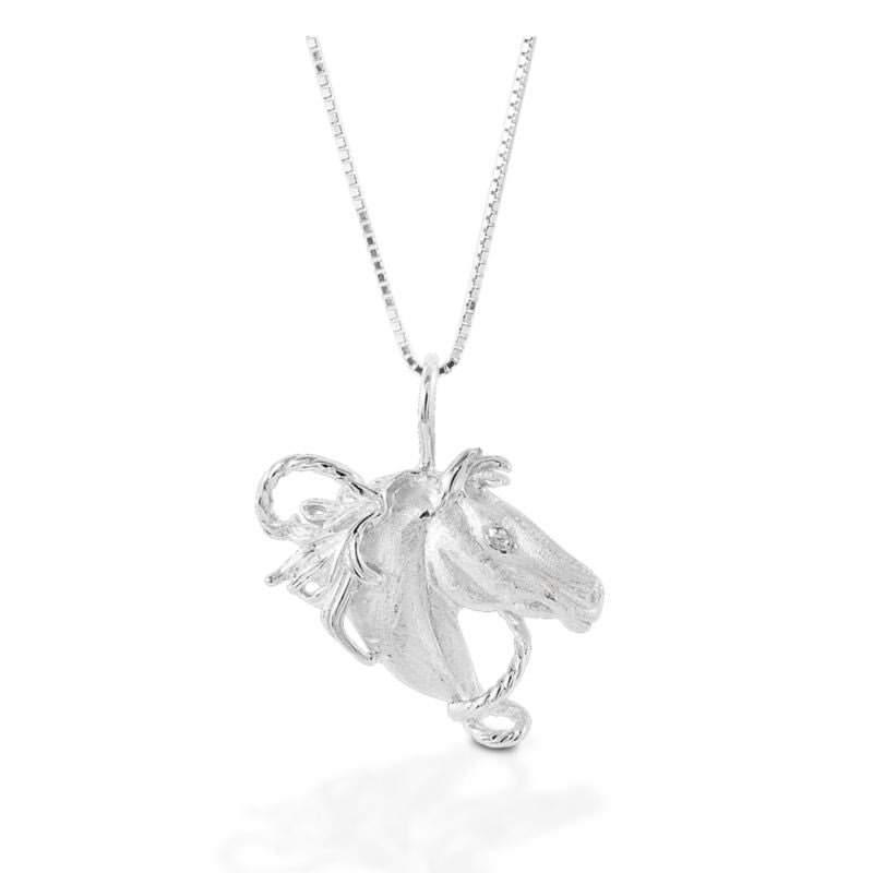 Kelly Herd Horse Head Necklace