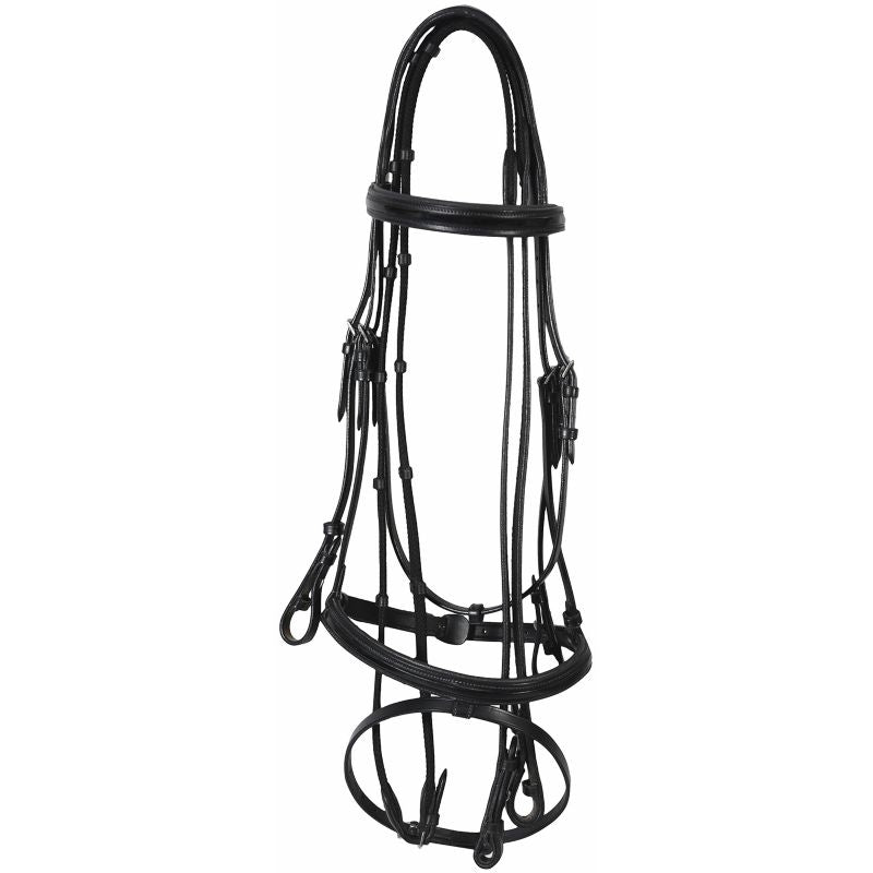 HDR Piaffe Mono Crown Bridle w.Flash