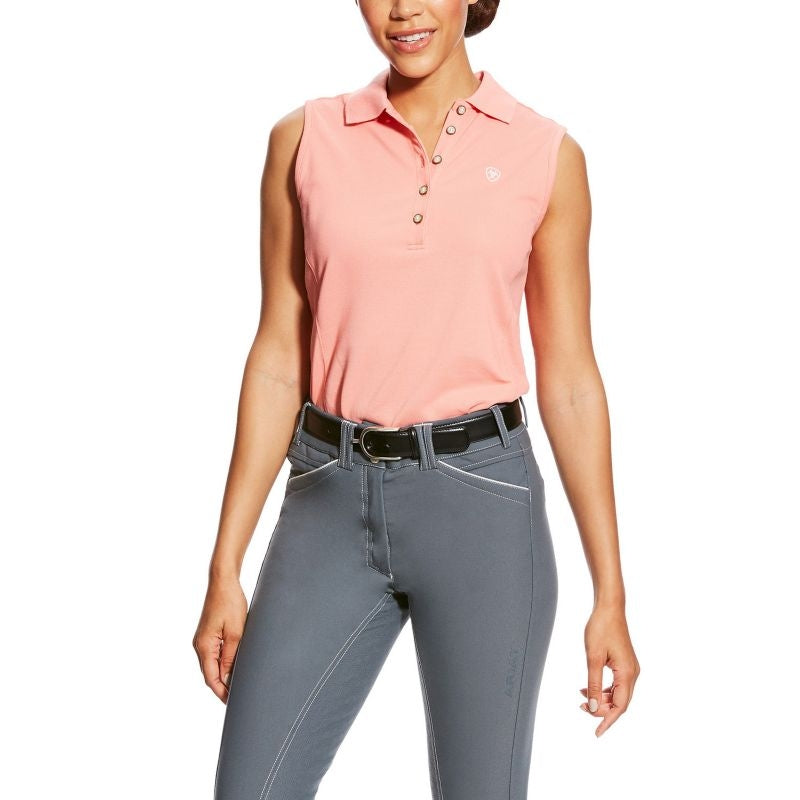 Ariat Womens Prix Sleeveless Polo