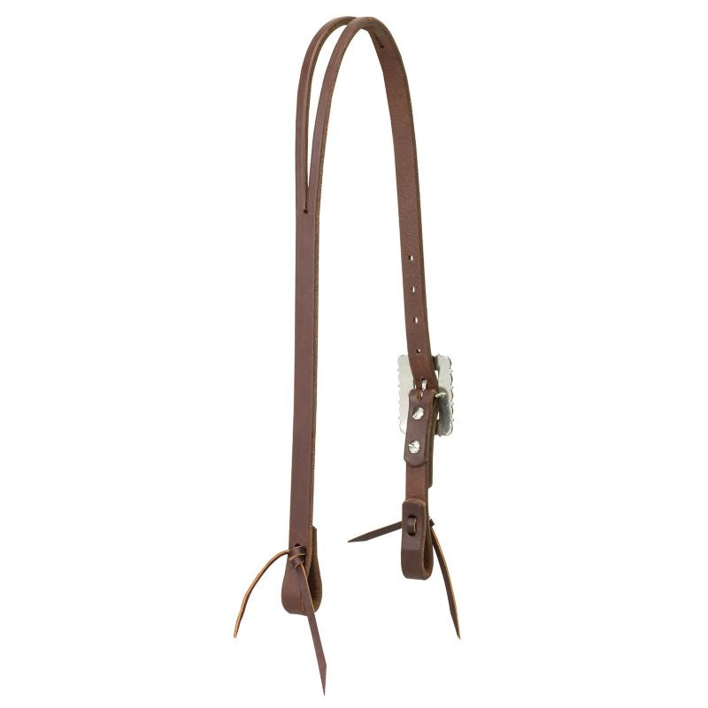 Weaver Working Split Ear Headstall with Southwest Sq
