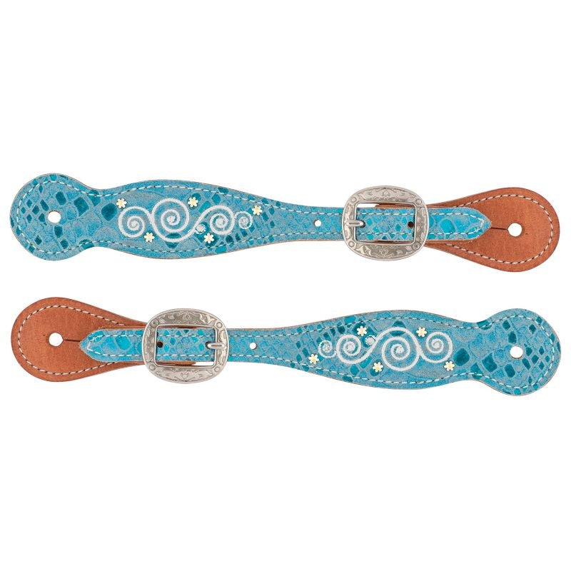 Weaver Snowflake Ladies Spur Straps