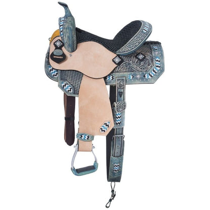 Silver Royal Chase Barrel Saddle