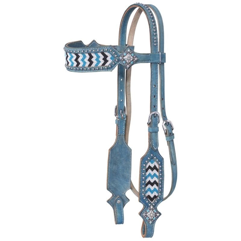 Silver Royal Chase Browband Headstall