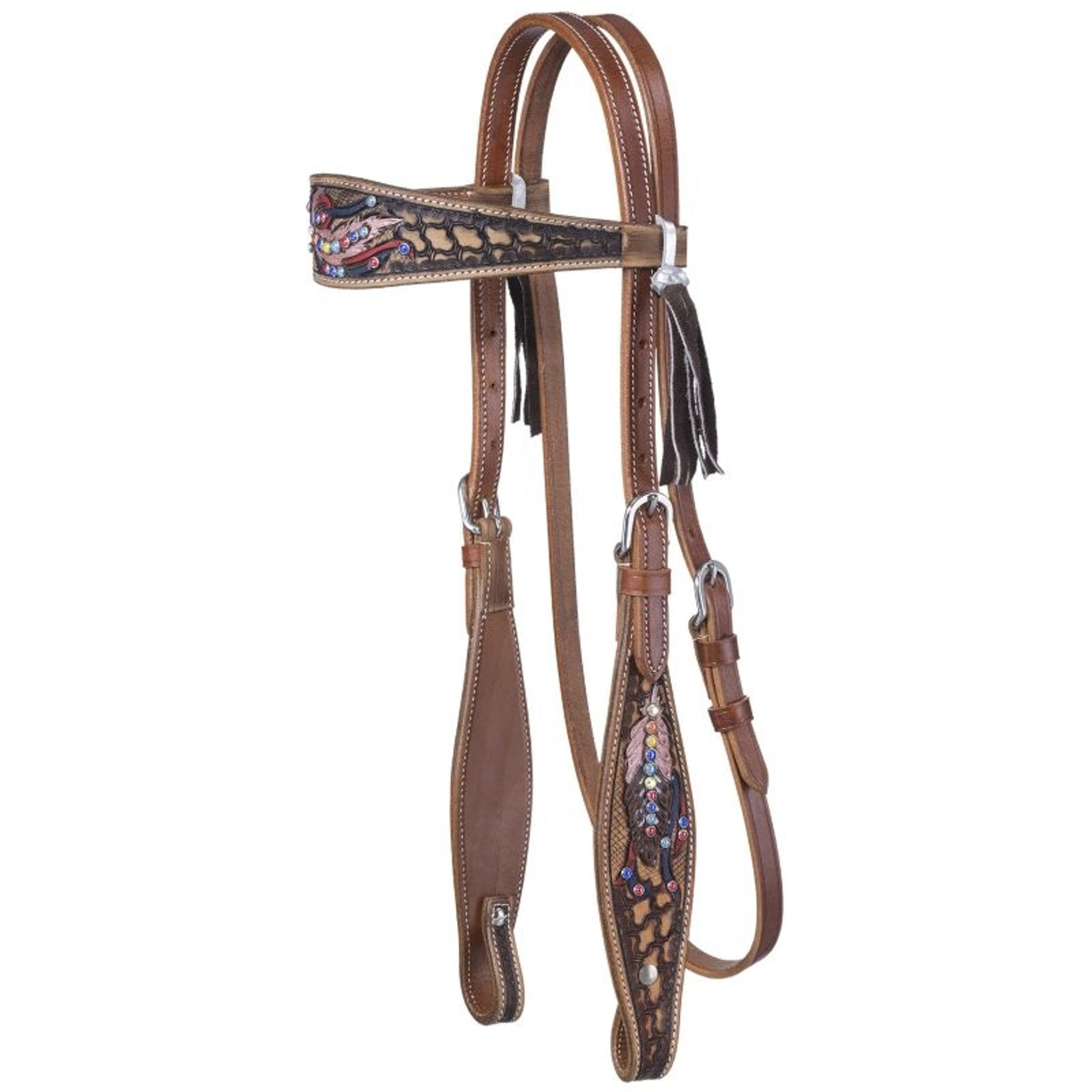 Silver Royal Naomi Browband Headstall