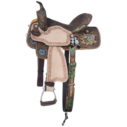 Silver Royal Salvador Barrel Saddle