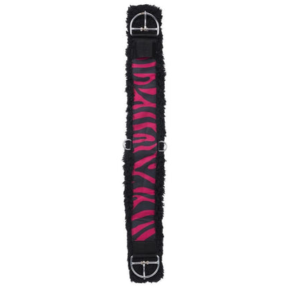 Tough1 Eclipse Fun Zebra 33in Fleece Cinch