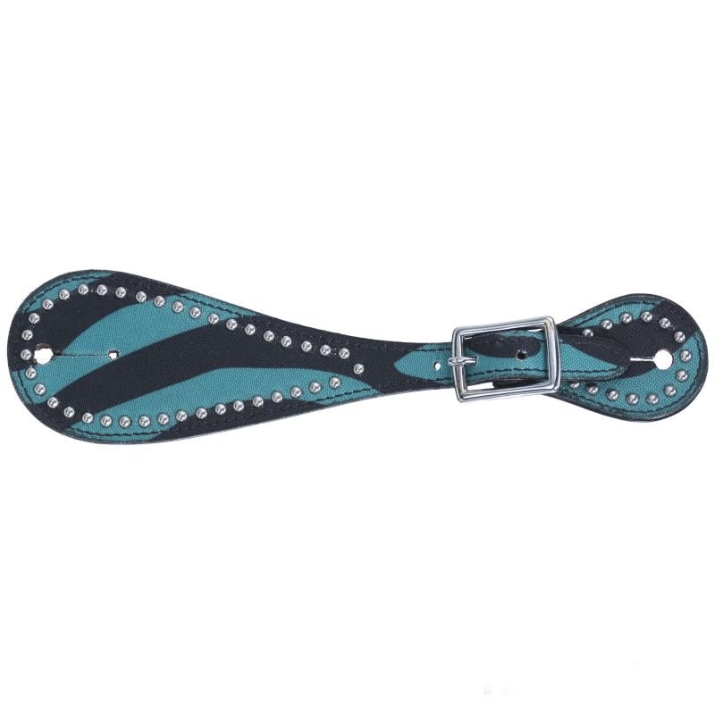 Tough1 Eclipse Fun Zebra Lady Spur Straps