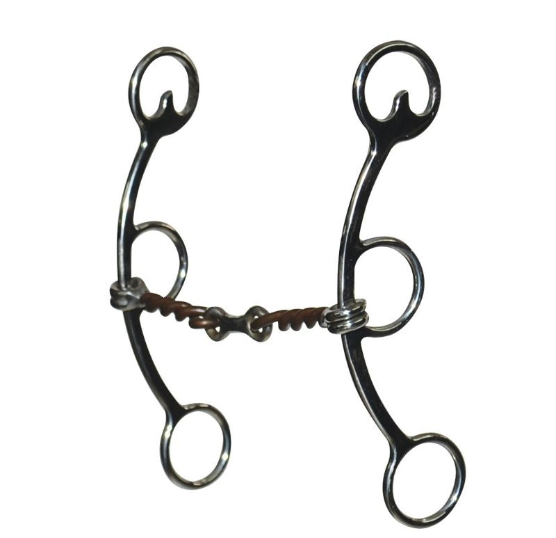 Reinsman C11 Barrel Racer Twisted Wire Dogbone Bit