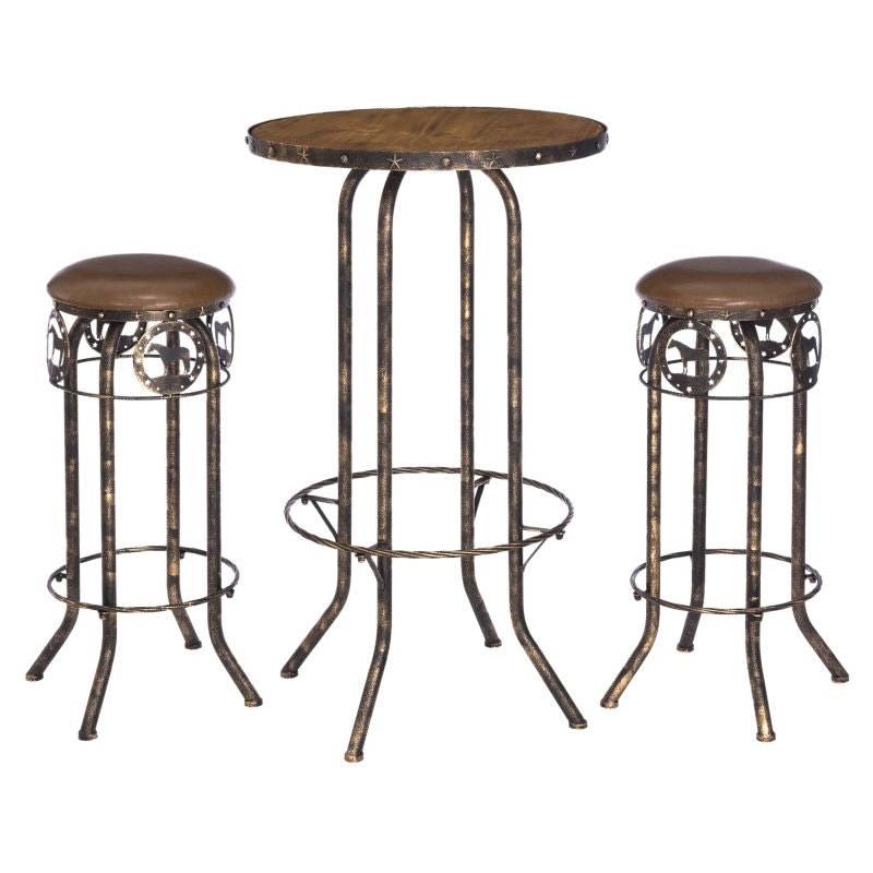 Pub Table & Stool 3pc Set