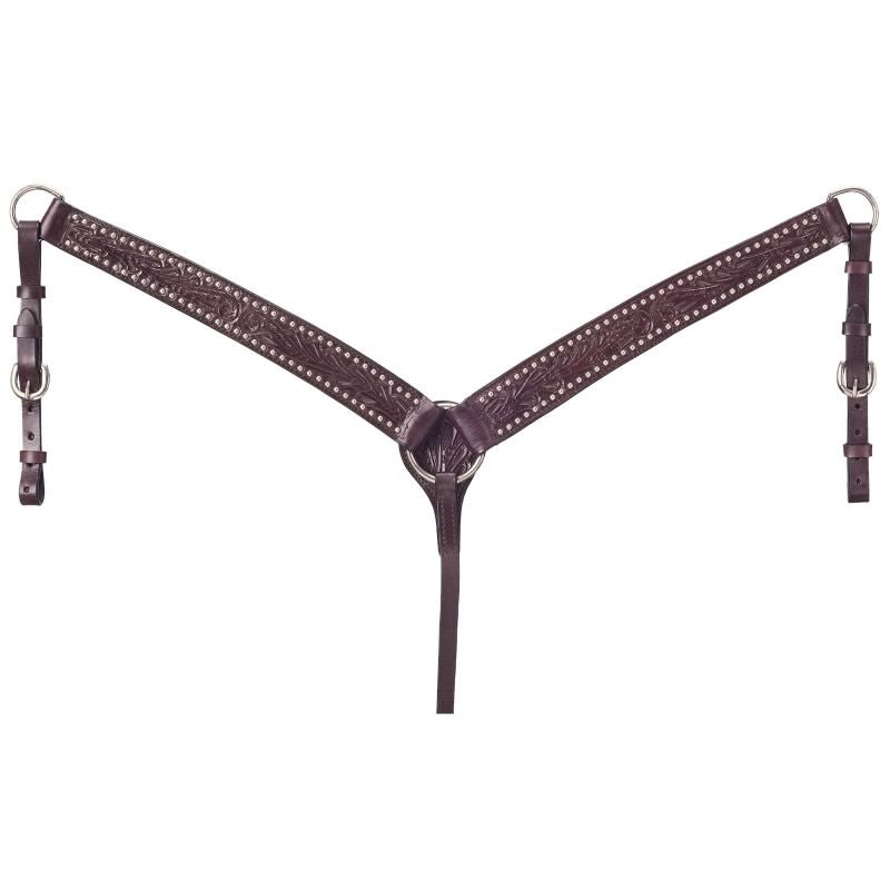 Tough1 Pony Tapered Breast Collar with Spot Accents