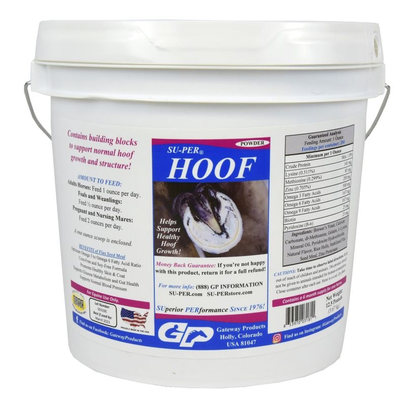 SU-PER Hoof Powder Supplement 12.5 lb