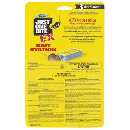 Just One Bite EX Preloaded Bait Stations - 3 Pack