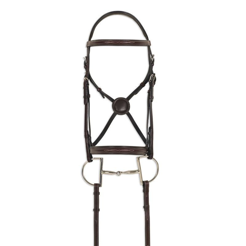 Ovation ATS Equalizer Round Raised Fancy St Bridle