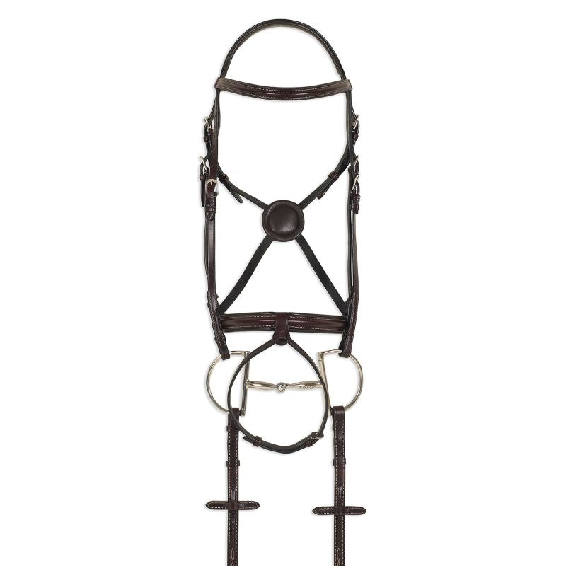Ovation ATS Equalizer Round Raised Bridle w.Flash