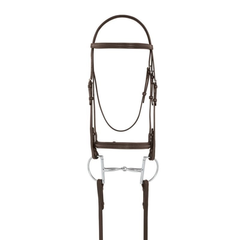 Camelot Plain Raised Padded Bridle