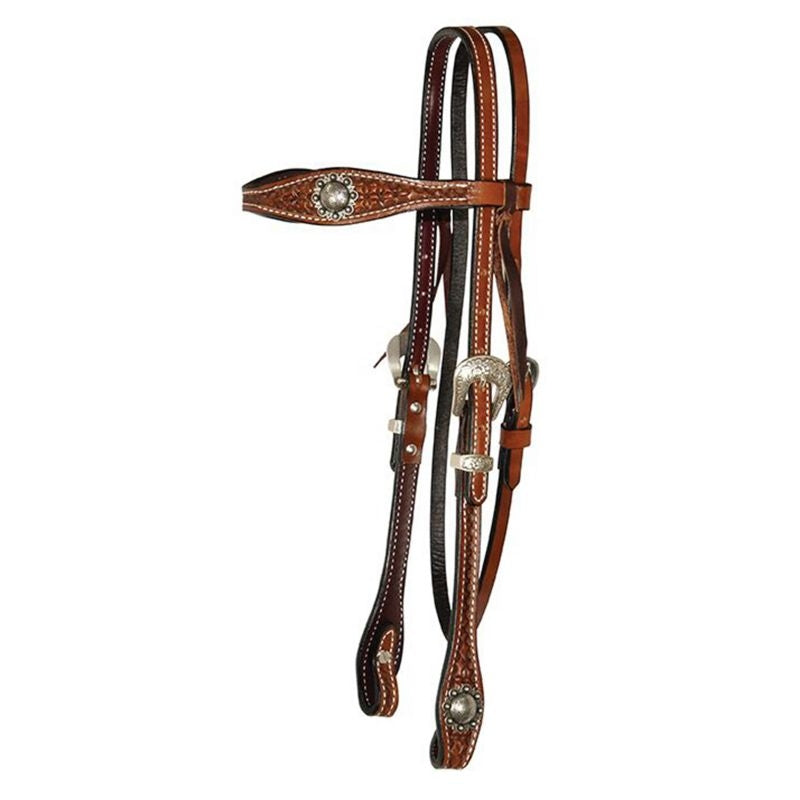 Reinsman Molly Powell Concho Browband Headstall